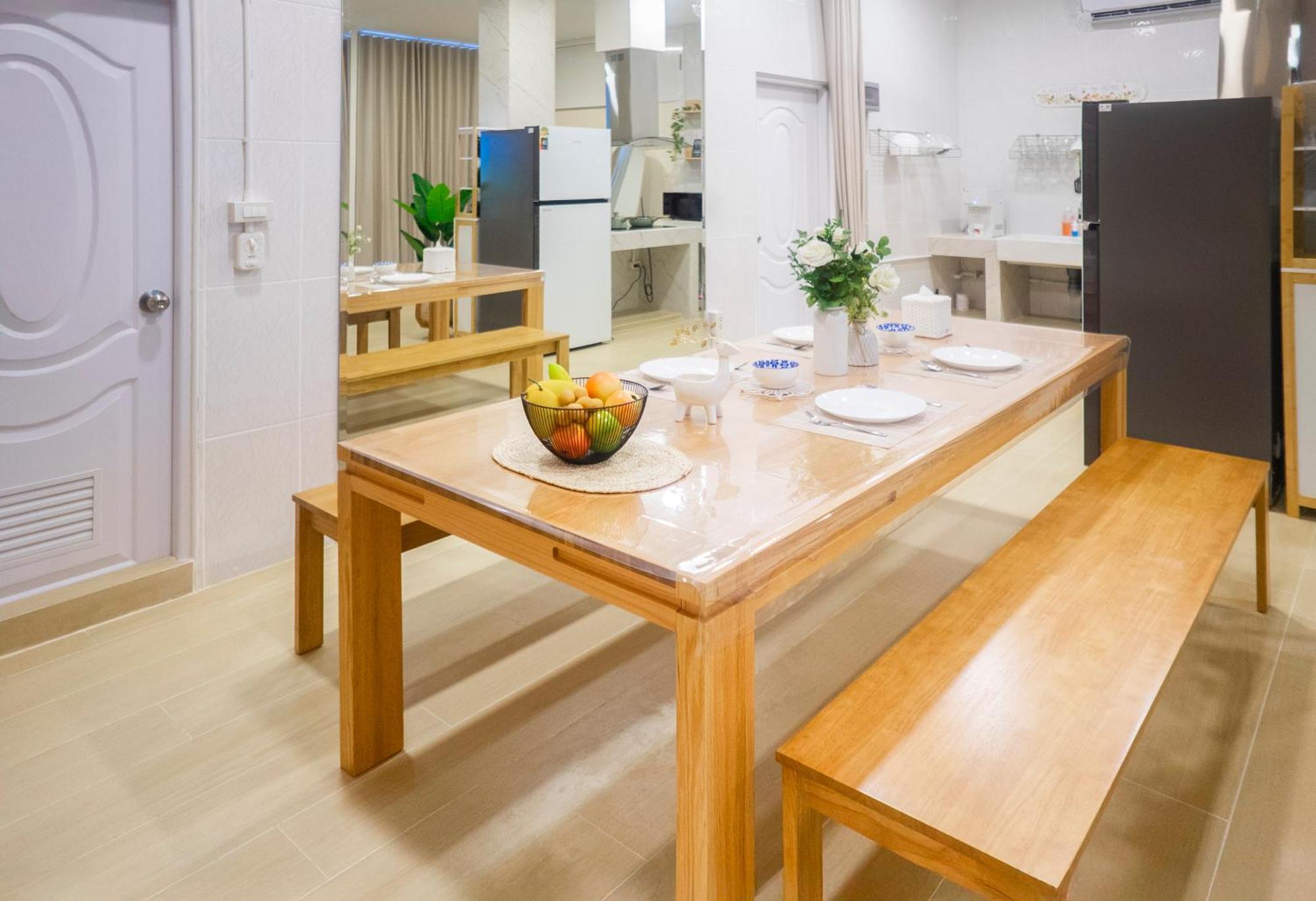 Apartamento H4, Wi-fi 1,000mbps, Mrt 500m, Fashion Island 150m Bangkok